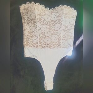 Generation Love Elegant Lace Bodysuit. SZ 14. NWT